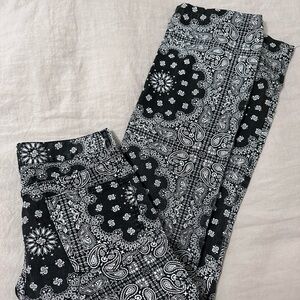 Agile bandana print jeans (26)